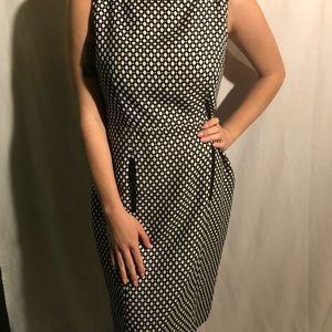 Anne Klein Womens dress black & white